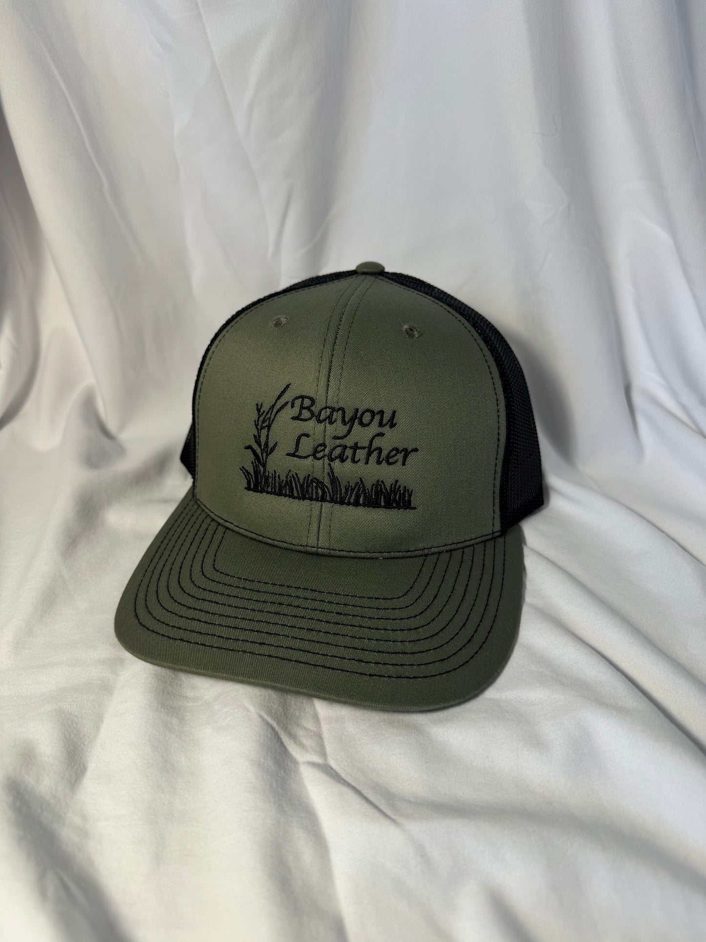 Bayou Leather Trucker Hat