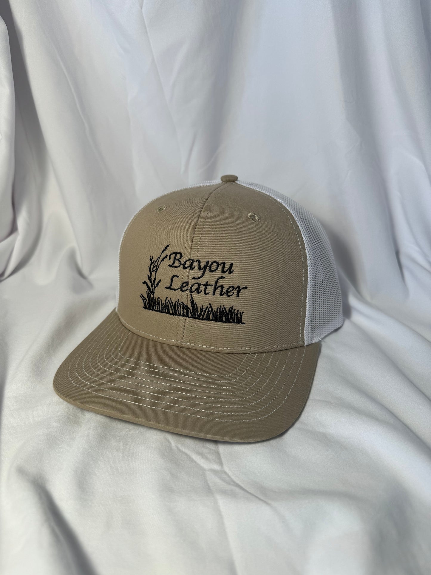 Bayou Leather Trucker Hat