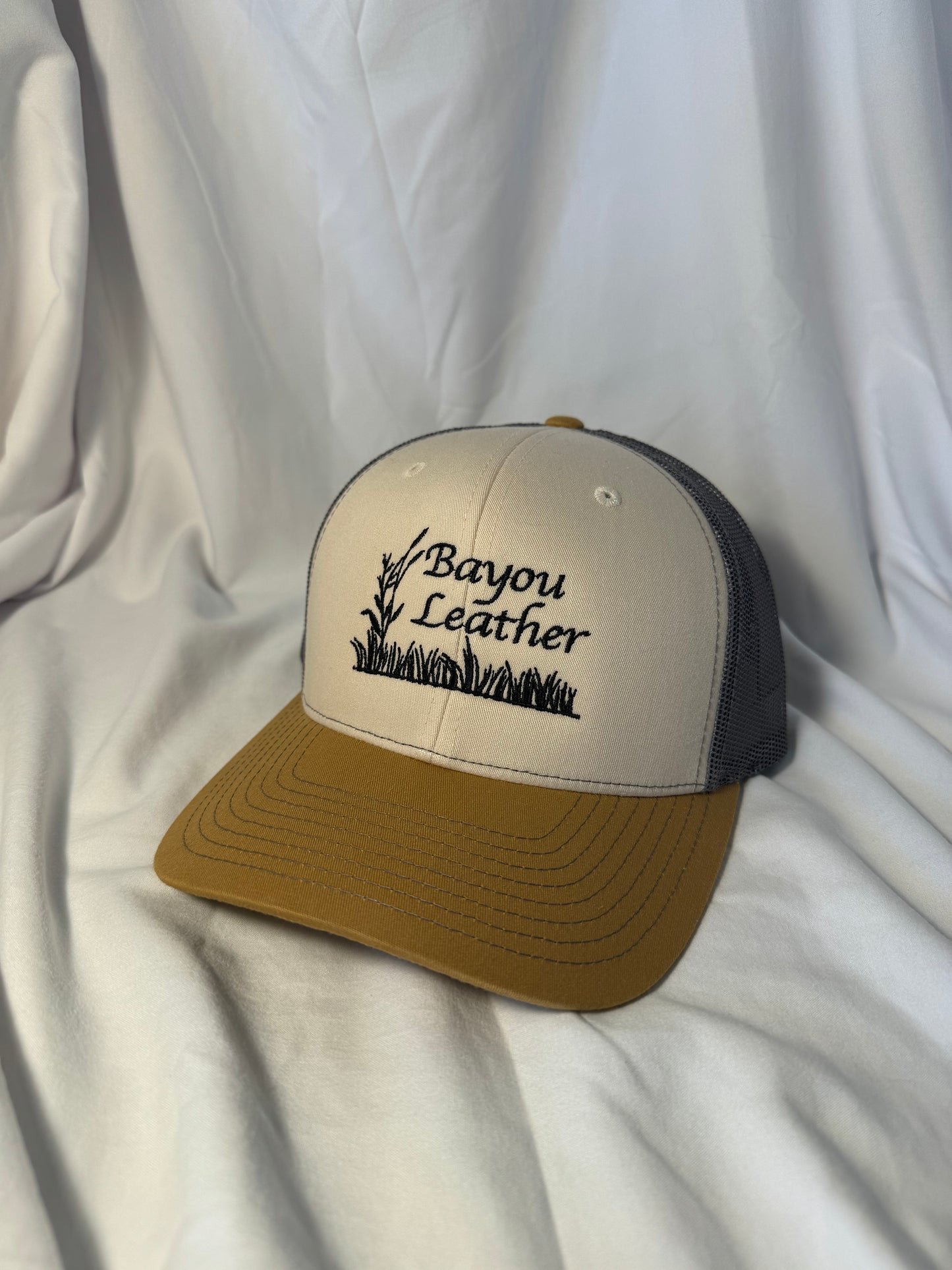 Bayou Leather Trucker Hat