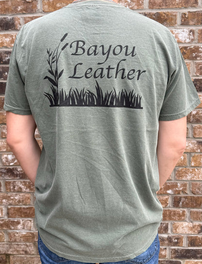 Bayou Leather T-Shirt
